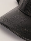 Black GG Embossed Baseball Hat
