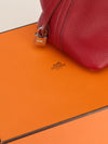 Picotin 18 Rouge Grenat Clemence With PHW Q Square Stamp 2013
