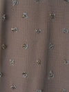 2021 Mauve Sheer Beaded Jacket, Bralette & Skirt Set