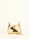 Metallic Gold Jackie Notte Mini Bag With GHW