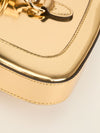 Metallic Gold Jackie Notte Mini Bag With GHW