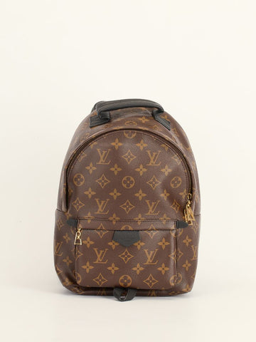 Monogram MM Palm Springs Back Pack With GHW