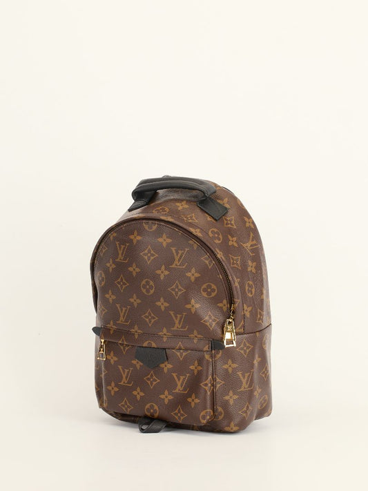 Monogram MM Palm Springs Back Pack With GHW