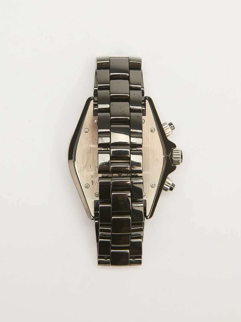 Black Ceramic J12 Chronograph with a Diamond Dial 41mm