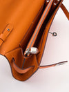 Kelly To Go Orange Veau Epsom With PHW 2024 W Stamp