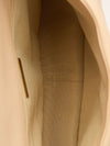 Beige Large C19 Quilted Flap Shoulder Bag
