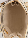 Ivory Small 1955 Horsebit Top Handle Bag With GHW