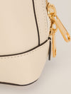 Ivory Small 1955 Horsebit Top Handle Bag With GHW