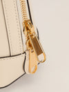 Ivory Small 1955 Horsebit Top Handle Bag With GHW