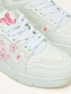 Ltd Edition White & Pink Takashi Murakami Cherry Blossom Trainers