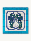 Cobalt Brides De Gala Silk Scarf