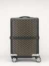 Black Bourget Trolley PM Suitcase With Black Leather Trim