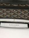 Black Bourget Trolley PM Suitcase With Black Leather Trim