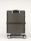 Black Bourget Trolley PM Suitcase With Black Leather Trim