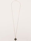 Rose Gold Magic Alhambra Grey Mother Of Pearl Long Necklace