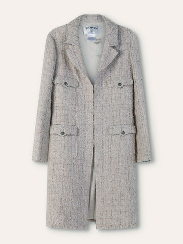 Pink & Silver Vintage Tweed Jacket