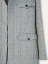 Pink & Silver Vintage Tweed Jacket
