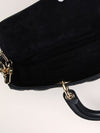 Black Medium Lady D-Joy Bag With GHW