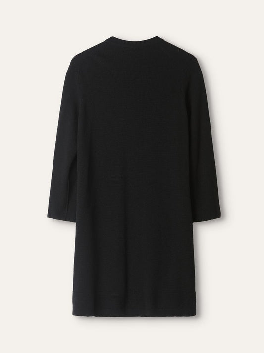 Black Cashmere Cardigan With GHW