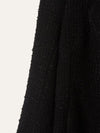 Black Boucle Tweed Blazer