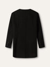 Black 21C Long Line Shimmer Tweed Jacket