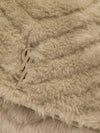 Medium Sidewalk Grey Niki Shearling Crossbody Bag With SHW