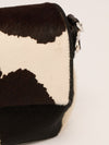 Medium Cowhide Baguette With Turquoise Stone & SHW