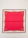 Pink Multi Belt Print Scarf