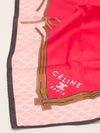 Pink Multi Belt Print Scarf