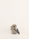 Light Azur Toy Loulou Matelassé Chevron Denim Bag With GHW