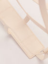 White Minaudière Trunk Crossbody Bag