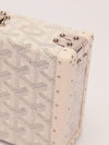 White Minaudière Trunk Crossbody Bag