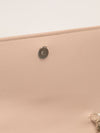 Medium Powder Pink Sunset Leather Shoulder Bag