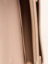 Medium Powder Pink Sunset Leather Shoulder Bag