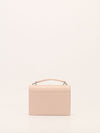 Medium Powder Pink Sunset Leather Shoulder Bag