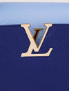 Bleu de Province Blue & Snow White MM Capucines Handbag