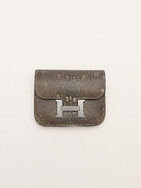 Constance Slim Wallet Ombre Lizard With PHW