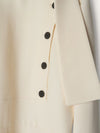 Cream Mock Neck Dress