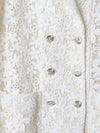 White Lace Blazer & Mini Skirt Set