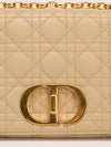 Medium Beige Caro Shoulder Bag With GHW