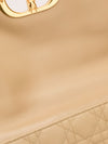 Medium Beige Caro Shoulder Bag With GHW