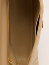 Medium Beige Caro Shoulder Bag With GHW
