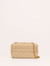 Medium Beige Caro Shoulder Bag With GHW