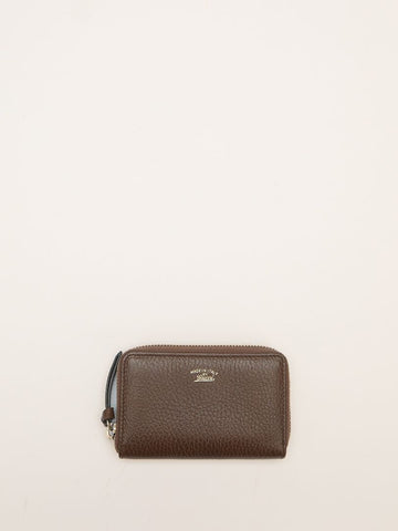 Brown Coin Case With GHW