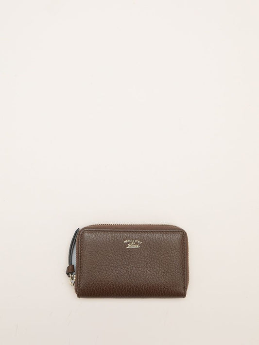 Brown Coin Case With GHW