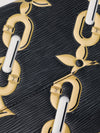 Black MM Flower Chain Epi Twist With SHW
