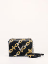 Black MM Flower Chain Epi Twist With SHW