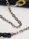 Black MM Flower Chain Epi Twist With SHW