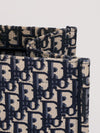 Blue & Ecru Large Book Tote