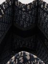 Blue & Ecru Large Book Tote